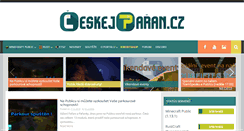 Desktop Screenshot of ceskejparan.cz
